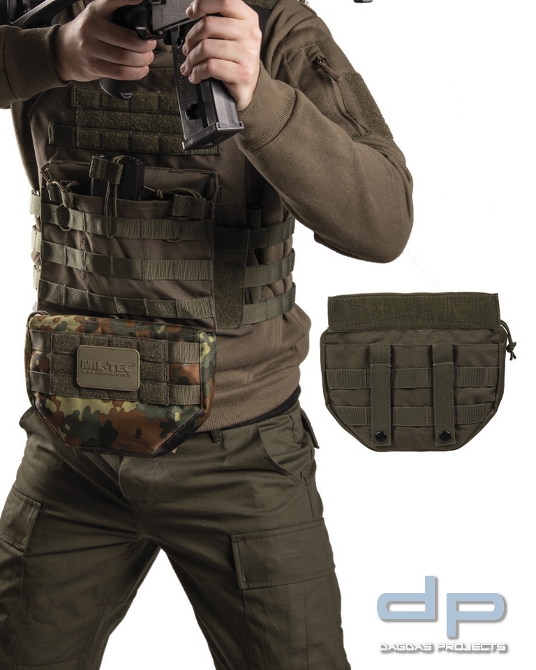 DROP DOWN POUCH OLIV VPE 2