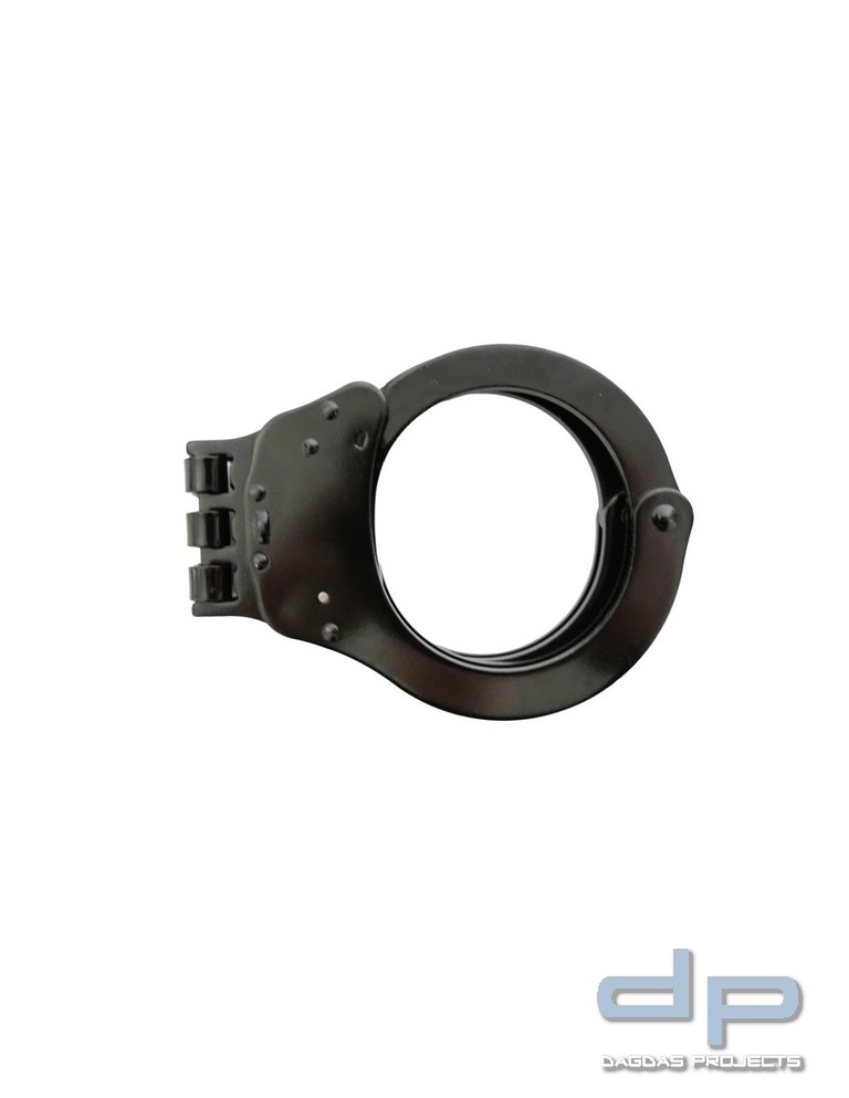 COP® 0108 Stahlhandfessel mit Gelenk und Sicherungsverriegelung Double Lock