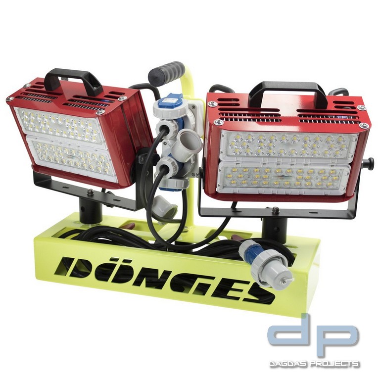 Dönges Scheinwerfertrage-Set, 2 x 160 W LED
