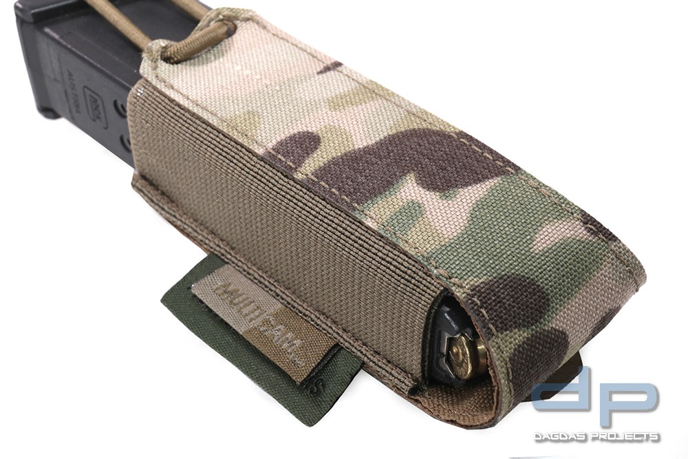 WAS Laser Cut Single Bungee Pistol Mag Pouch