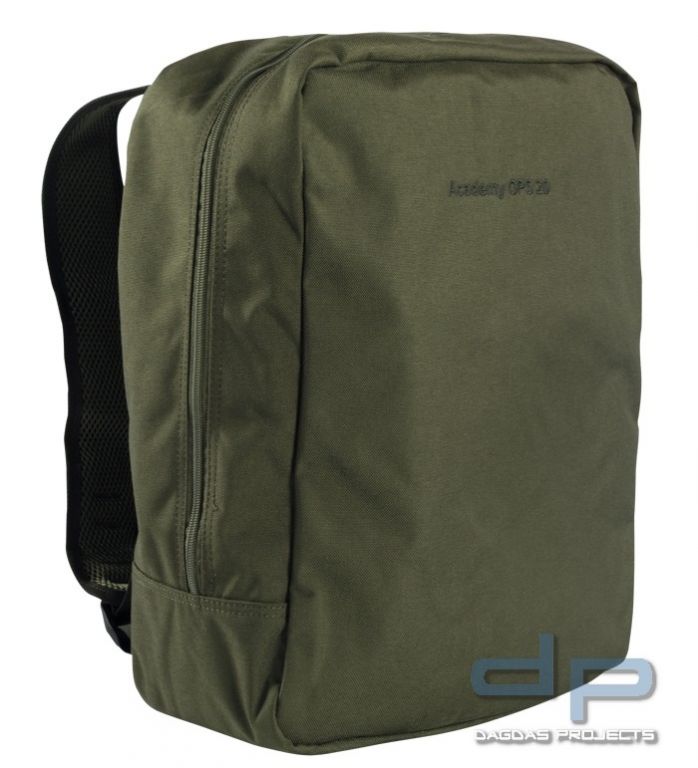 Berghaus Academy Ops 20 Document Bag in Schwarz und Oliv