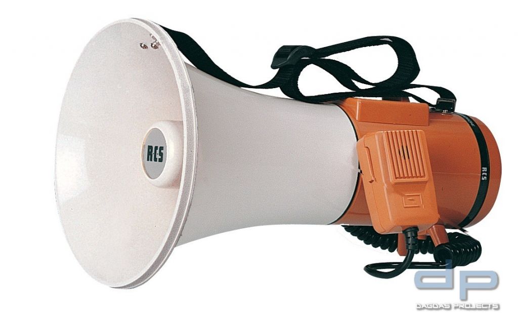 SM-025 SchulterMegaphon, max. 25 W