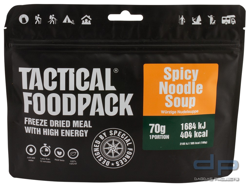 TACTICAL FOODPACK - WÜRZIGE NUDELSUPPE