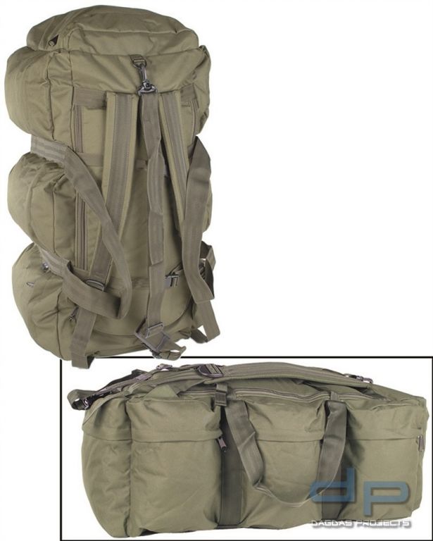 Kampf-Trageseesack TAP 98 Ltr. PES oliv