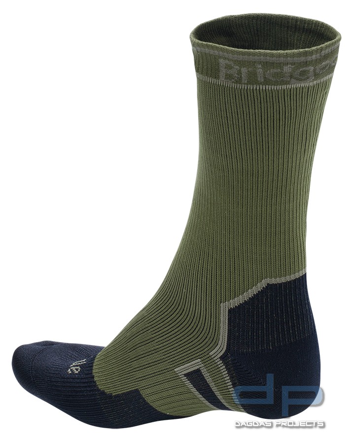 Bridgedale StormSock Heavyweight Boot oliv