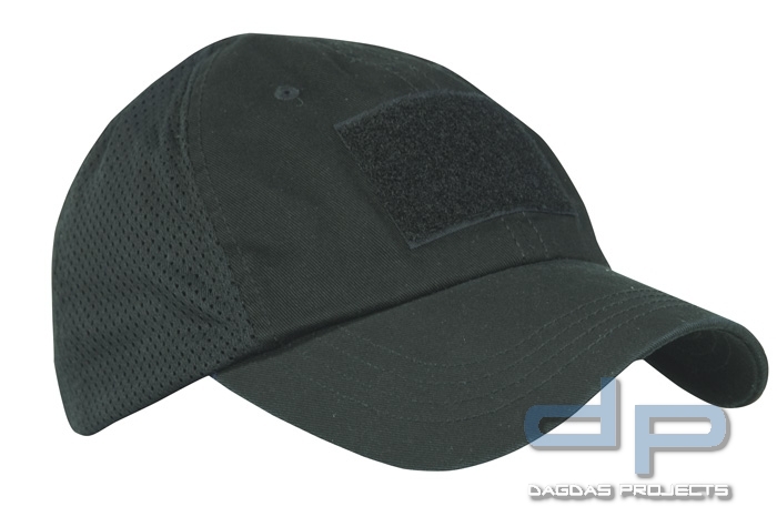 Baseball Cap Tactical Mesh Cap Schwarz