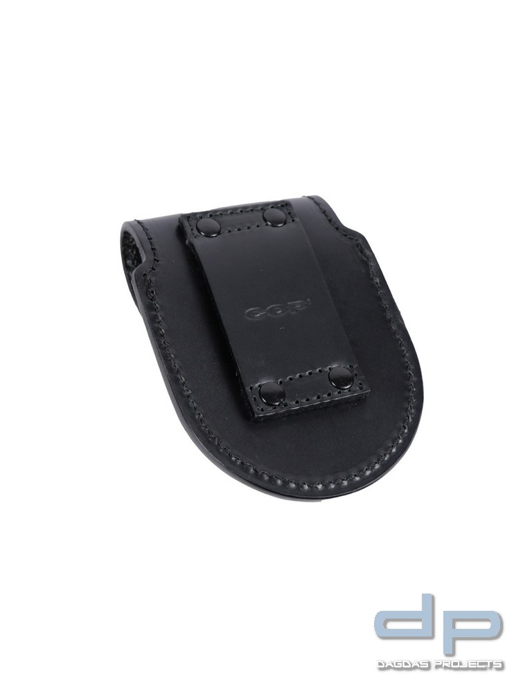 COP® 8404 Gr. XL, geschl. Handfesseltasche, Druckknopfverschluss m. Klett, Leder