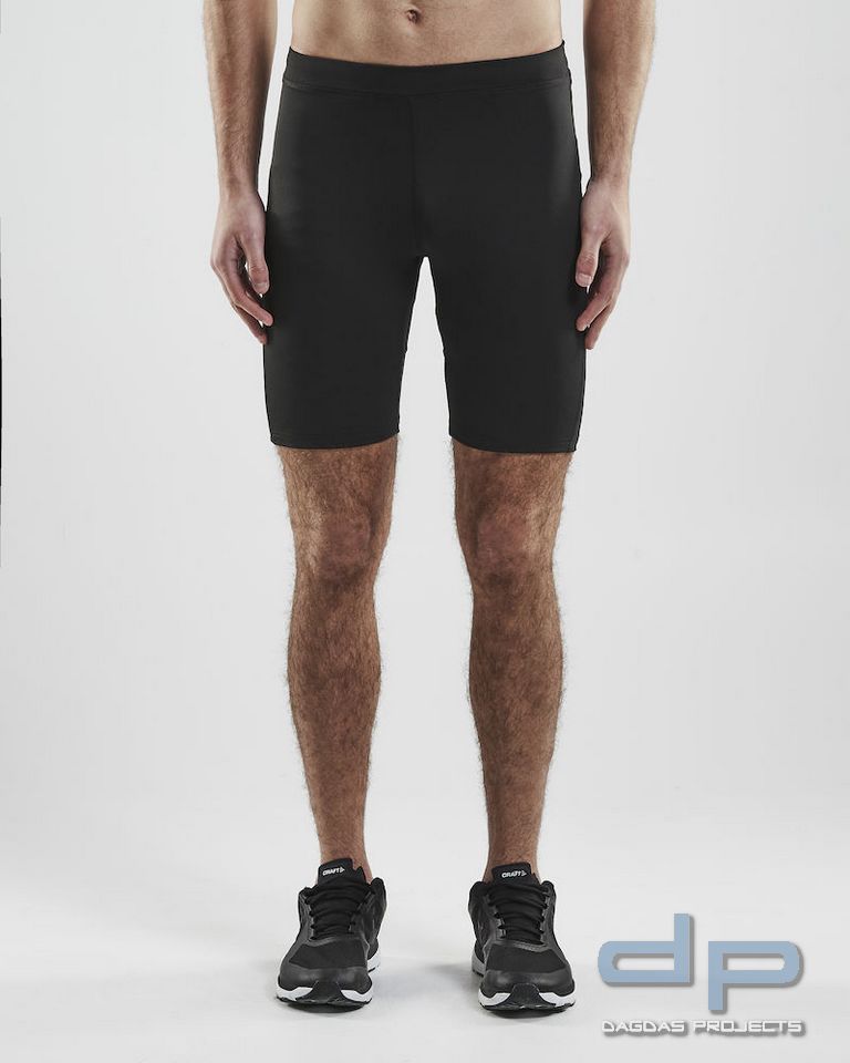 Craft Rush Short Tights für Herren in Schwarz