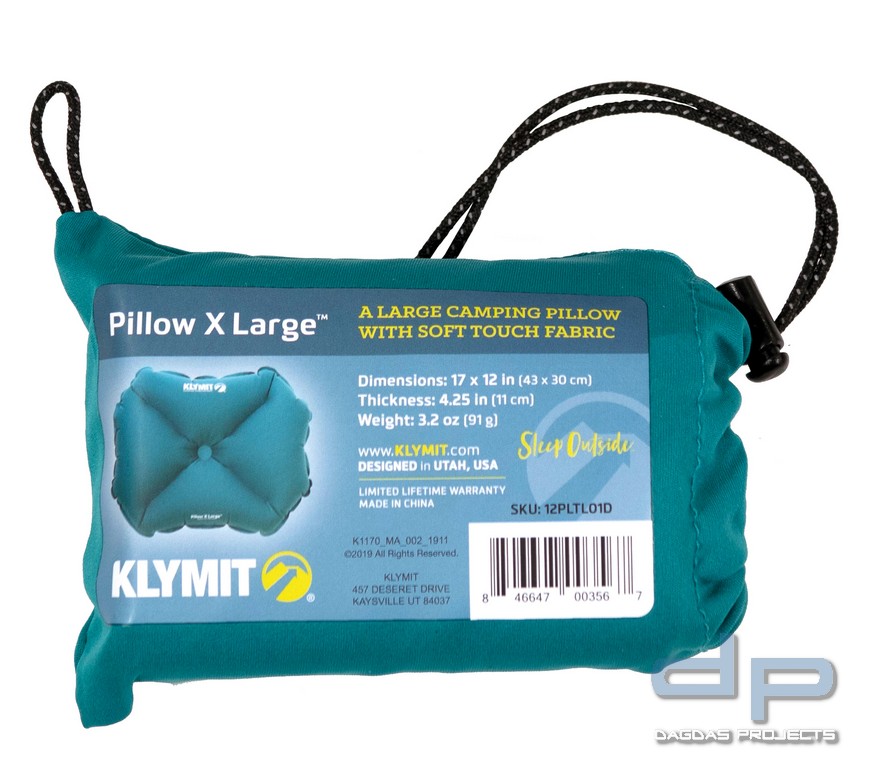 KLYMIT PILLOW X LARGE KOPFKISSEN