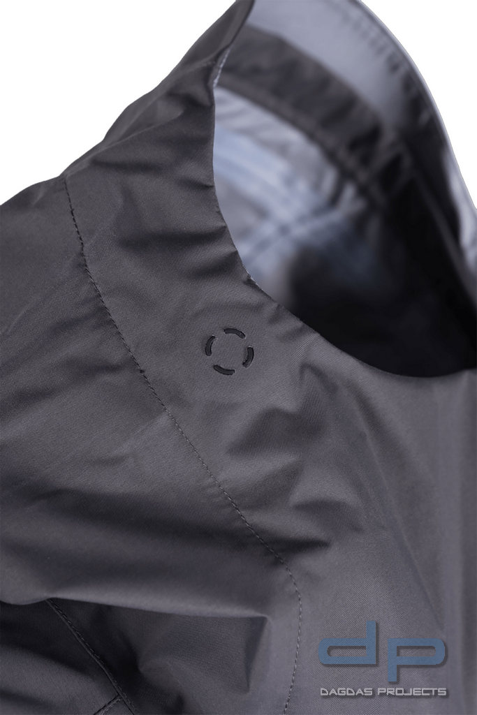 4-14 FACTORY RAIN JACKET ATACAMA in Schwarz und Oliv