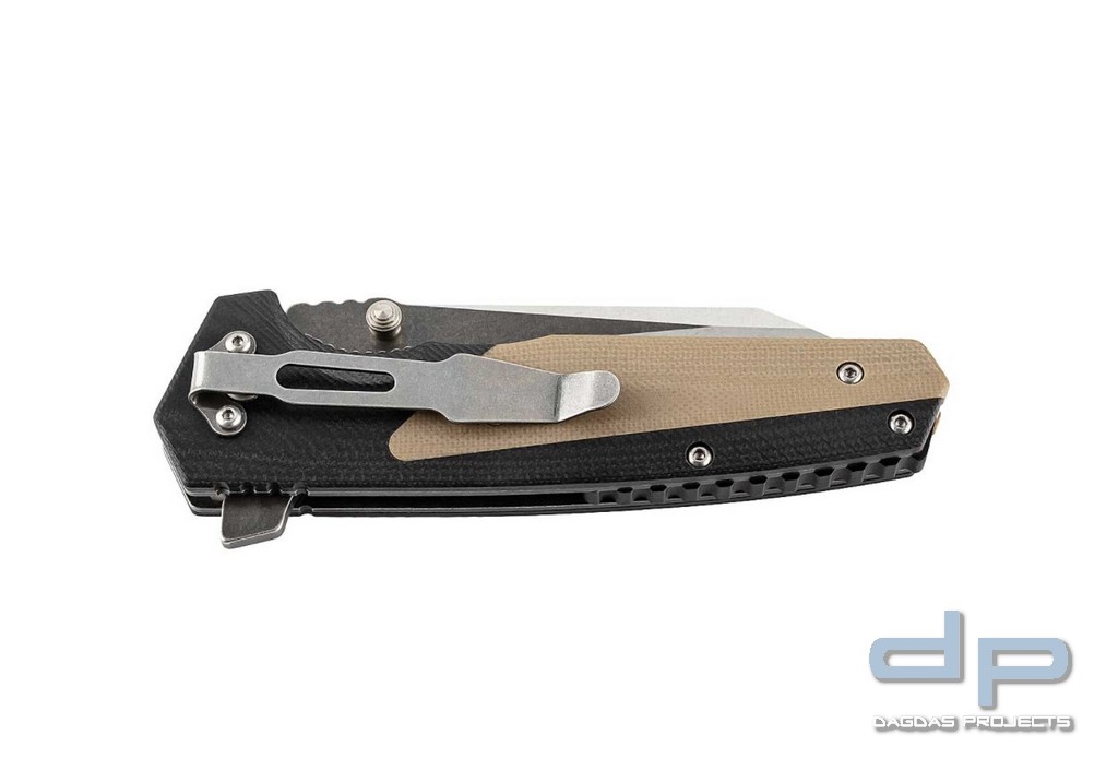 Einhandmesser im Two Tone Finish