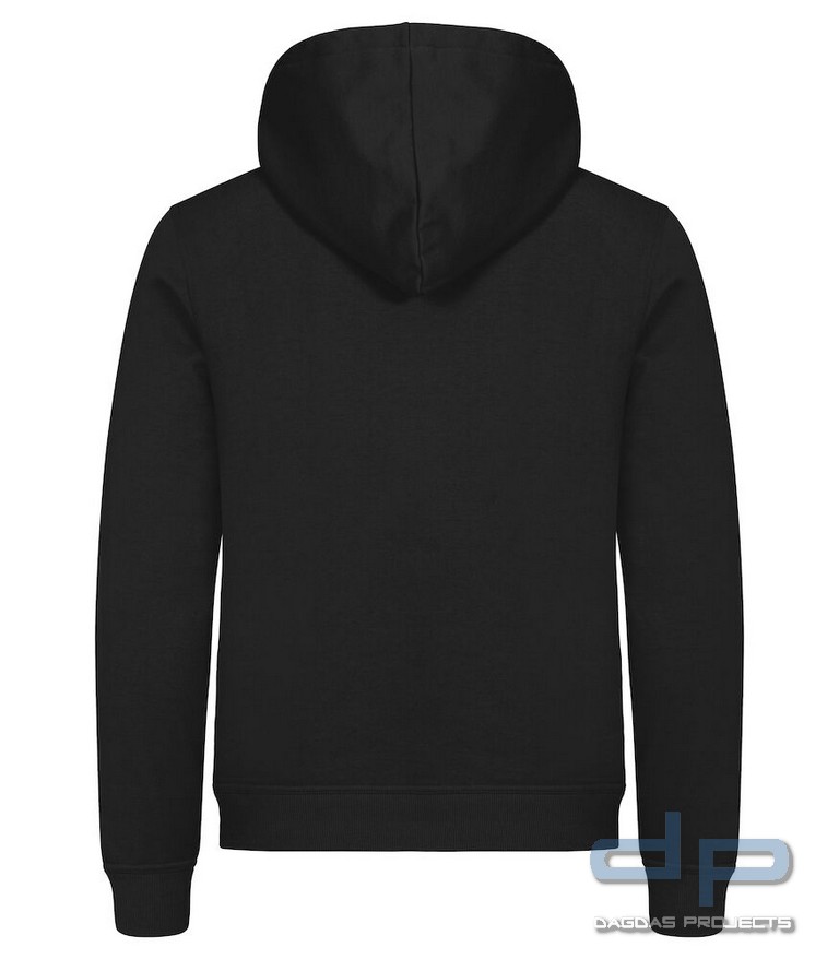 Unisex Kapuzenpullover Miami Hoody in verschiedenen Farben mit Aufdruck nach Wunsch auf Brust und Rü