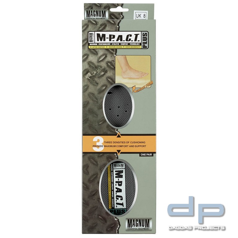Einlegesohlen, "MAGNUM", M-P.A.C.T. Plus