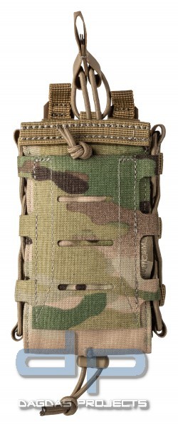 5. 11 TACTICAL FLEX SINGLE MULTI - CALIBER MAG BUNGEE POUCH MULTICAM