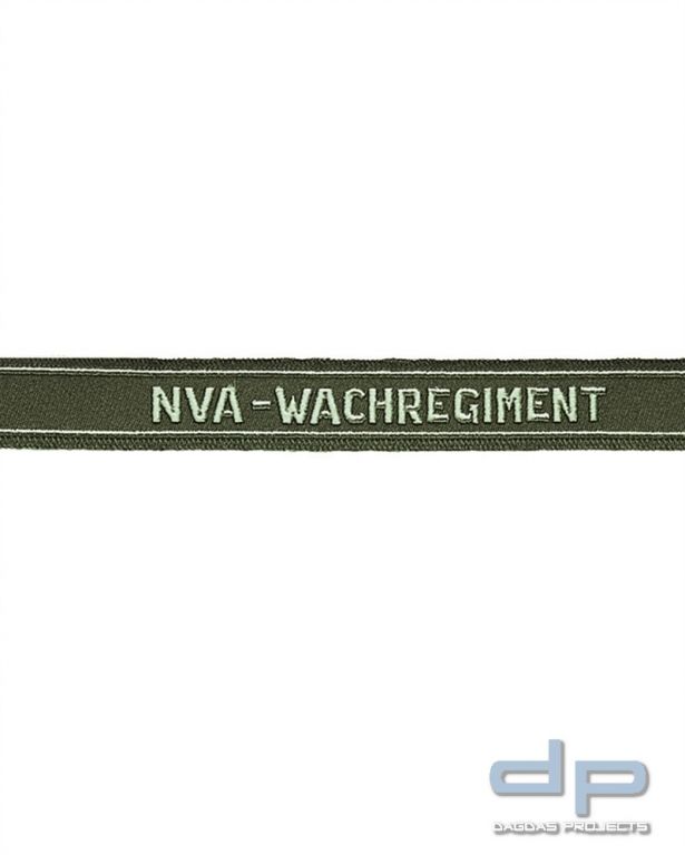 NVA ÄRMELBAND WACHREGIMENT D.NVA VPE 10