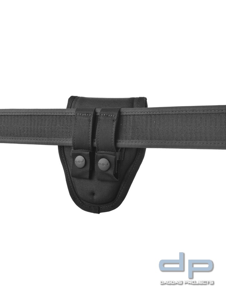 Combo COP® Stahlhandfessel 0109 + COP® 8001-MOL Molle-/Gürtelholster