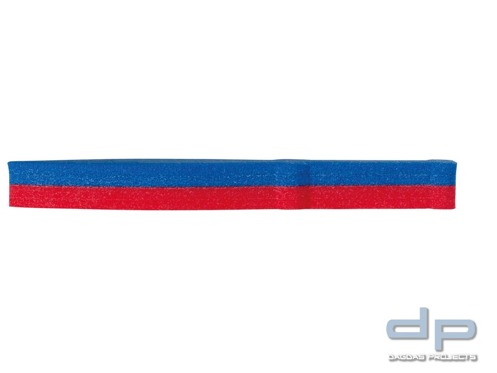Schaumstoffmesser XPE in Rot/Blau