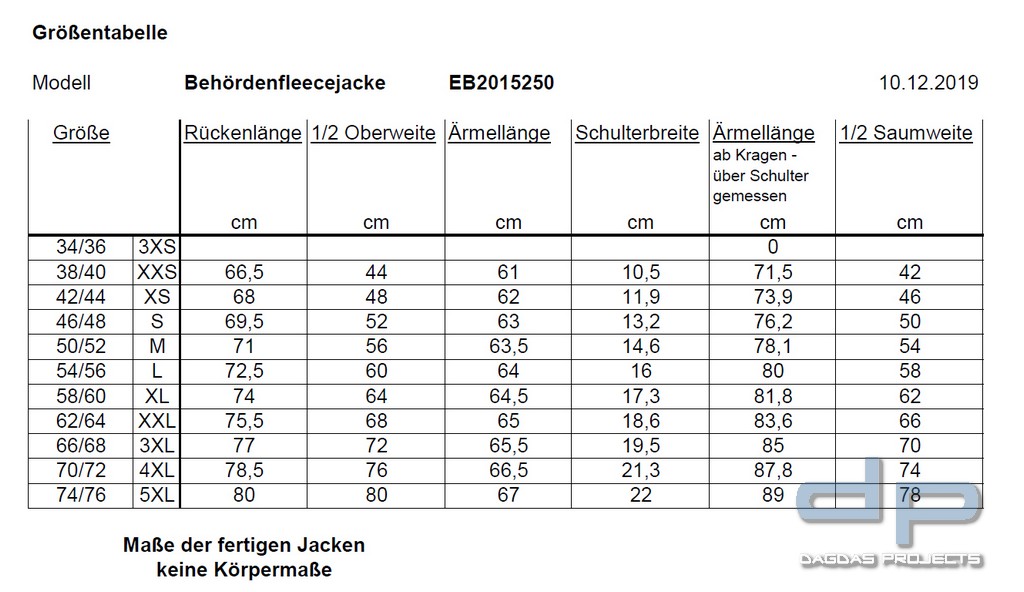 ETZEL Behörden Fleecejacke mit Wunschtext in Silber Reflex
