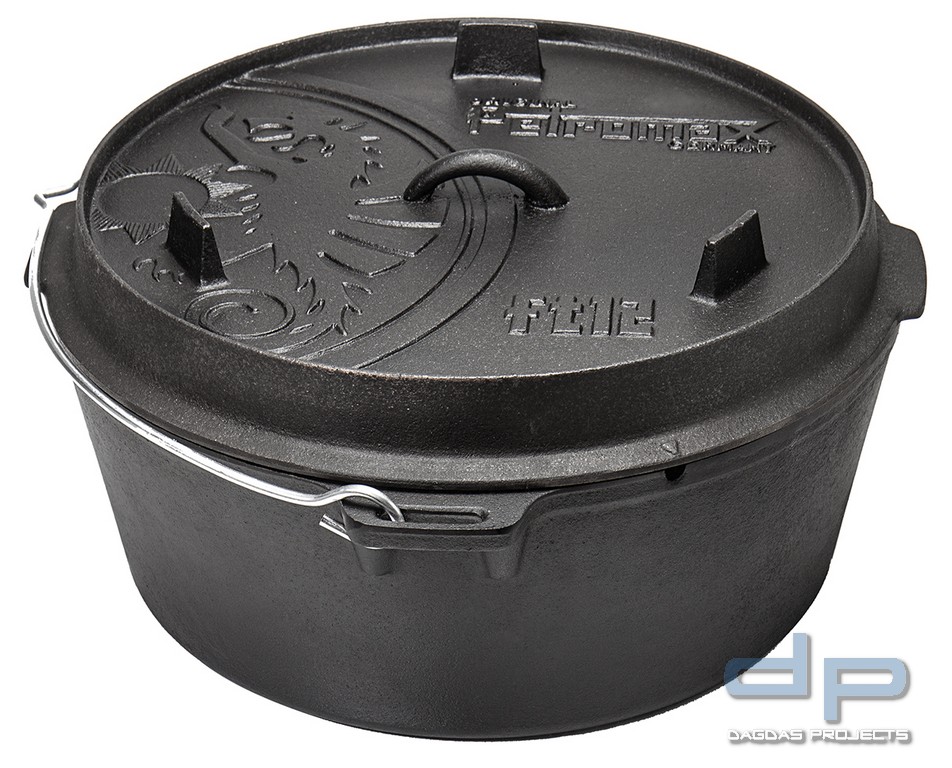PETROMAX FEUERTOPF DUTCH OVEN FT12-T (OHNE FÜSSE)