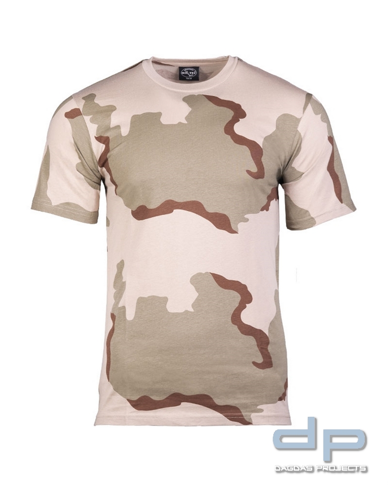 T-Shirt tarn 3-col. desert VPE 2