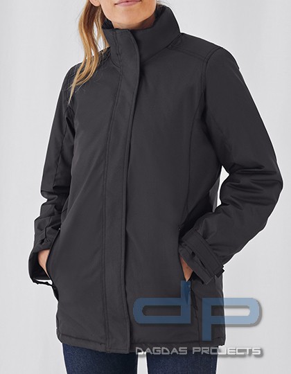 Women´s Jacket Real+ in verschiedenen Farben mit Wunschaufdruck auf Brust und Rücken