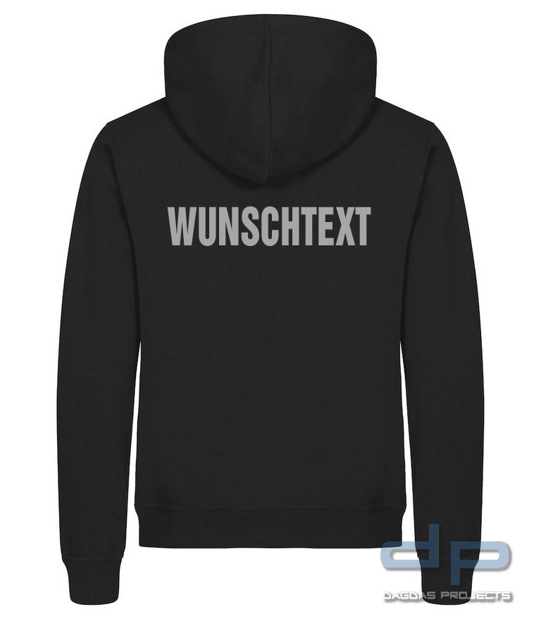 Unisex Kapuzenpullover Miami Hoody FZ in verschiedenen Farben mit Aufdruck nach Wunsch auf Brust und