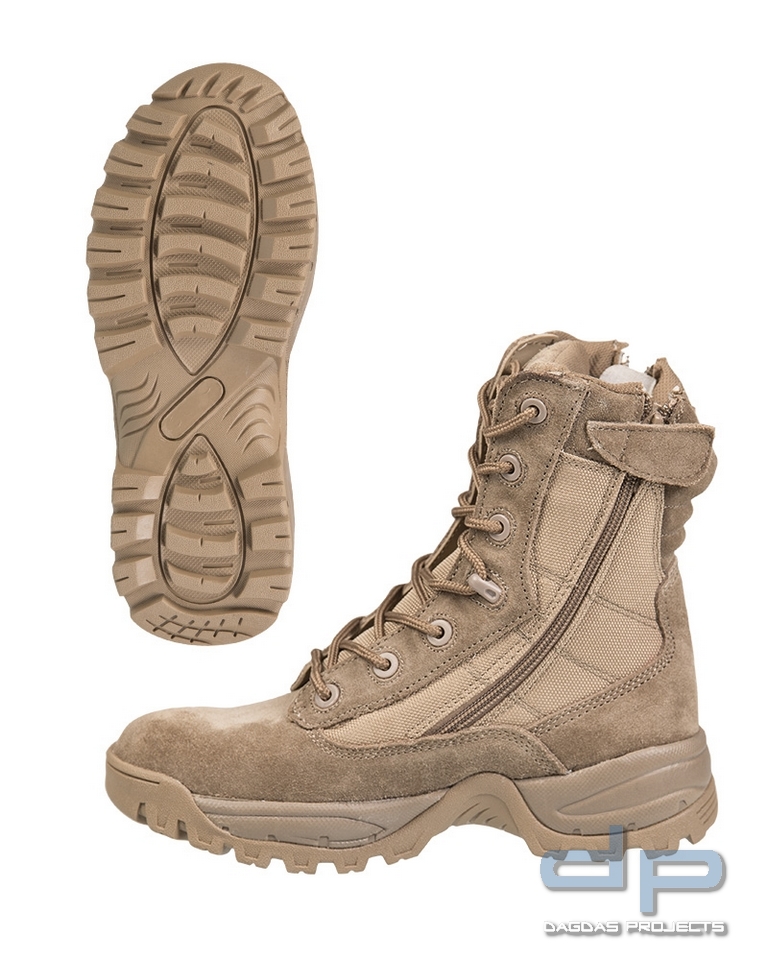 TACTICAL BOOT TWO-ZIP COYOTE