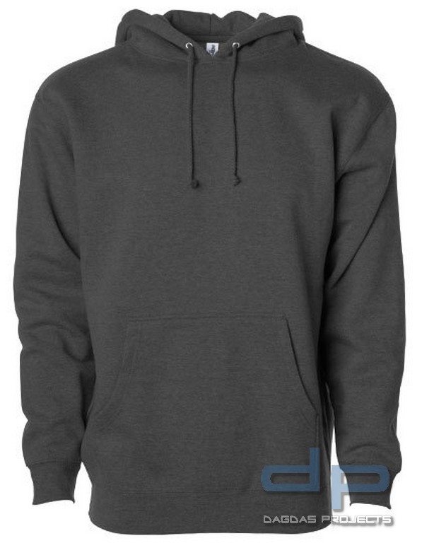 Men`s Heavyweight Hooded Pullover mit Brustdruck nach Wunsch