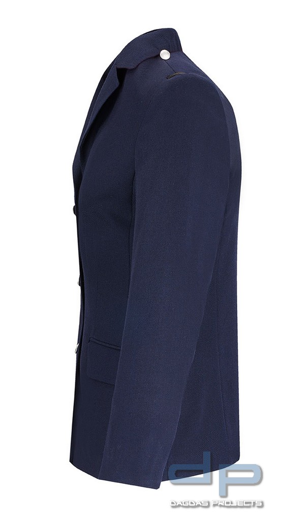 Uniformjacke 55%/45% Polyester/Schurwolle Kammgarn-Serge mit Vorrichtung für Schulterstücke