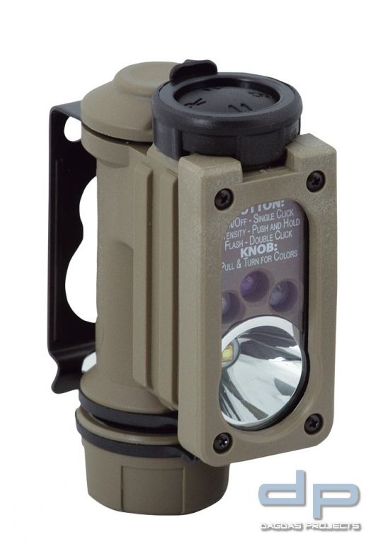 Streamlight Compact II Helmlampe Coyote