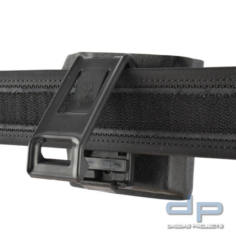 SAFARILAND® Gürtel-Clip 744BL (Zubehörteile mit 2er Bohrung)