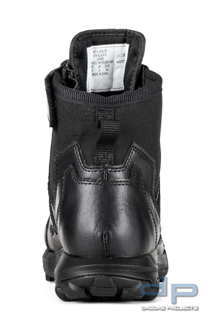 5.11® A/T 6" SIDE ZIP BOOT REGULAR IN SCHWARZ
