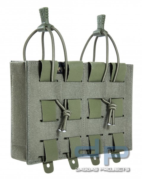 TASMANIAN TIGER 2 SGL MAG POUCH BEL HK417 MK3 IRR, FARBE: STEINGRAUOLIV