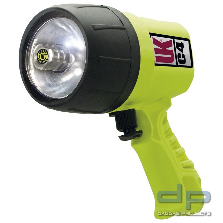 Tauchlampe Sunlight C4 eLED, neongelb