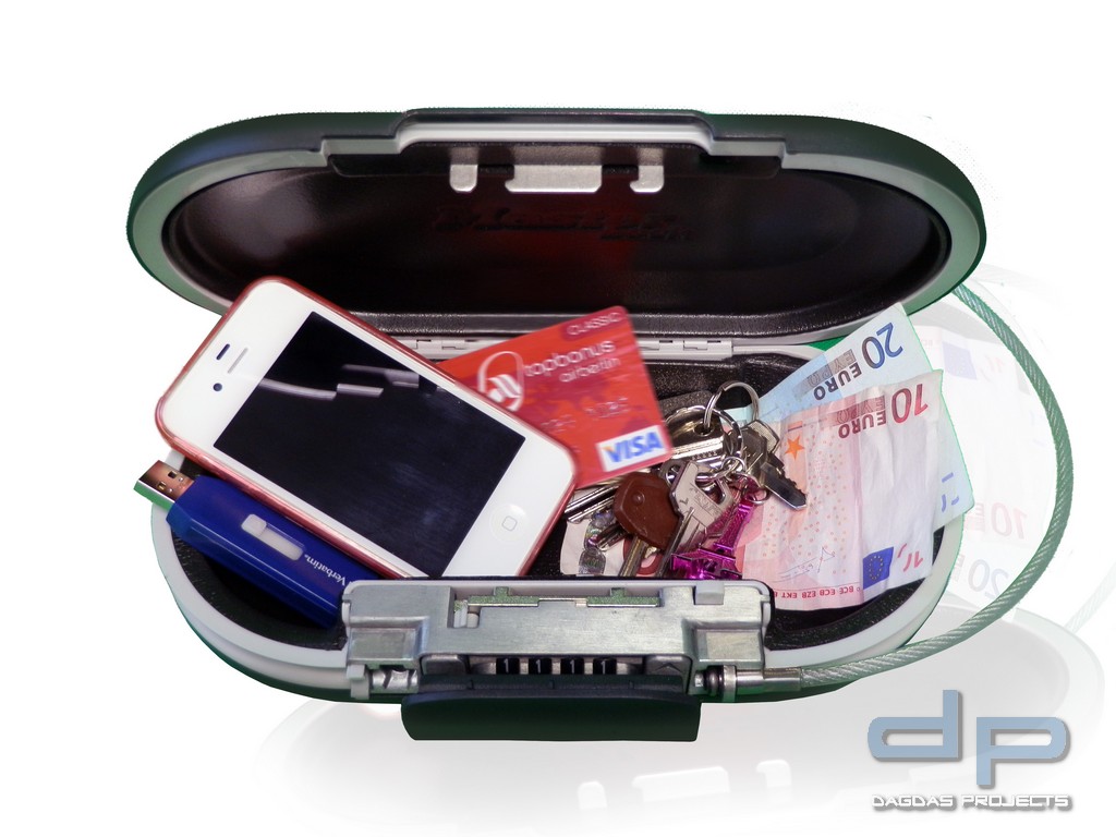 Master Lock Safe Space Deluxe weiss