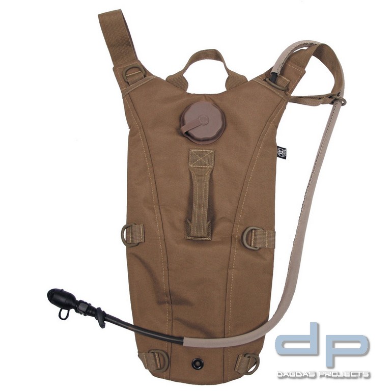 Trinkrucksack m. TPU-Beutel, "EXTREME", 2,5 Liter, coyote