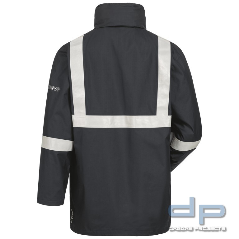 MULTINORM PARKA in Marine mit Aufdruck nach Wunsch auf Brust und Rücken