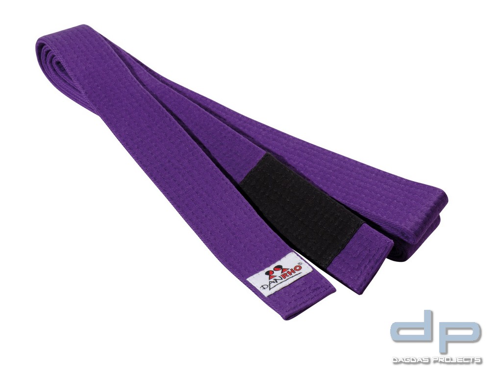 DANRHO IBJJF Gürtel, 4,5 cm Lila