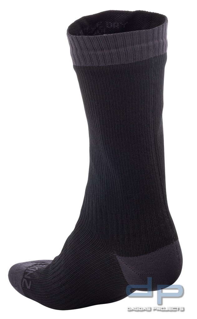 SealSkinz Waterproof Warm Weather Mid Sock Schwarz