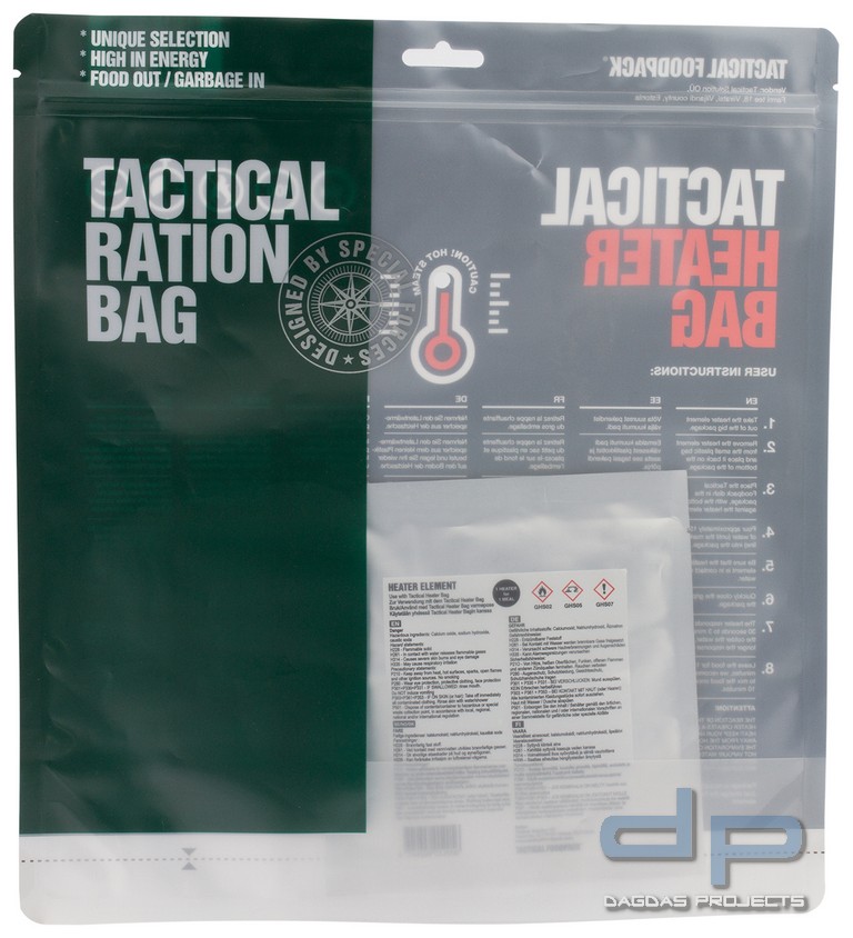 TACTICAL FOODPACK - TACTICAL HEATER BAG