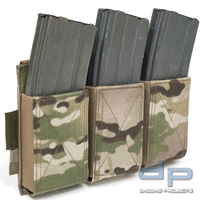 Warrior Triple Elastic Mag Pouch verschiedene Farben