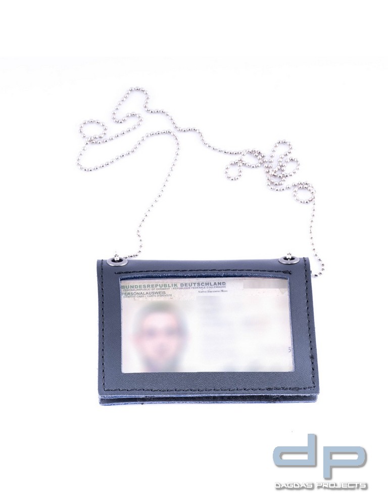 COP® Umhänge-Dienstausweismäppchen OHNE DRUCK, Scheckkartenformat, Kunstl.