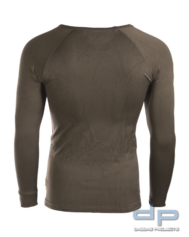 LANGARMSHIRT MIL-TEC® SPORTS OLIV VPE 5