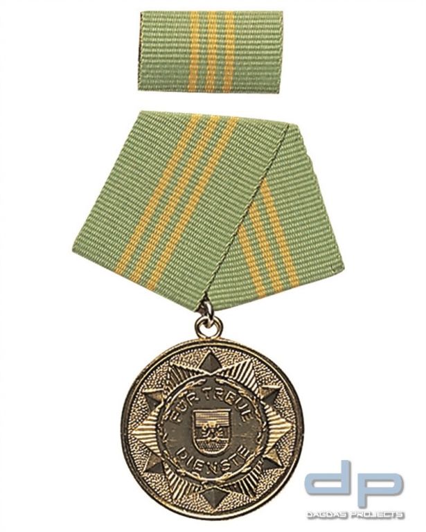 MDI MEDAILLE F.TREUE DIENSTE GOLD 15J. VPE 5