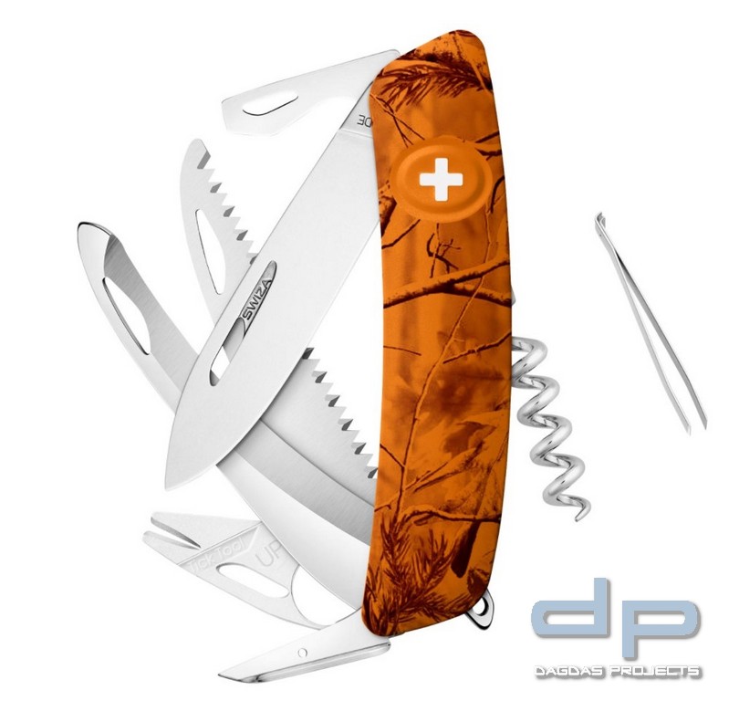 Taschenmesser HU09 R-TT orange pine