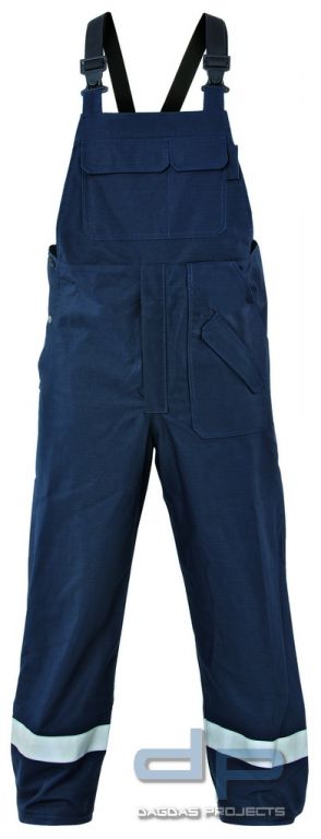 gammatex® FA 4000 Latzhose Supra flammhemmend navy