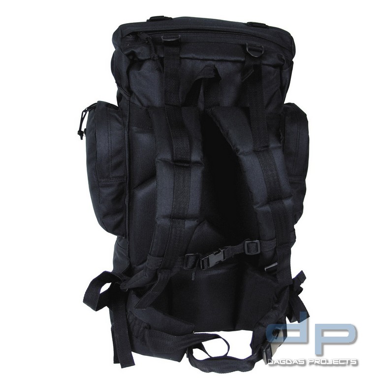 Rucksack, "Tactical", groß, schwarz