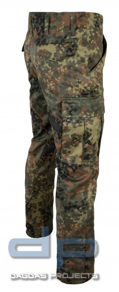 KÖHLER FELDHOSE TROOPER FLECKTARN