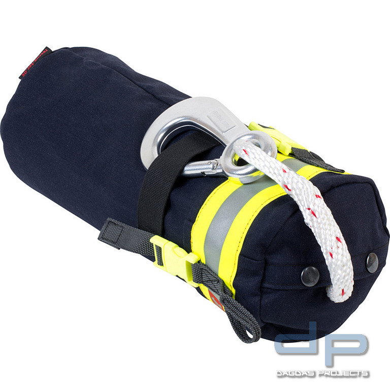 rescue-tec Leinenbeutel mit PA-Befestigung, Material rtx® 950 in Navy und Rot