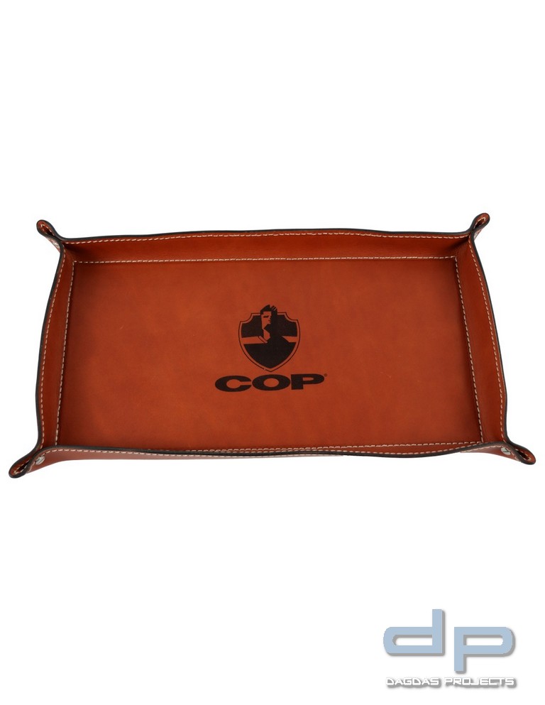 Taschenleerer/Organizer, italienische Handarbeit aus Echtleder, ca. 36 x 18 cm
